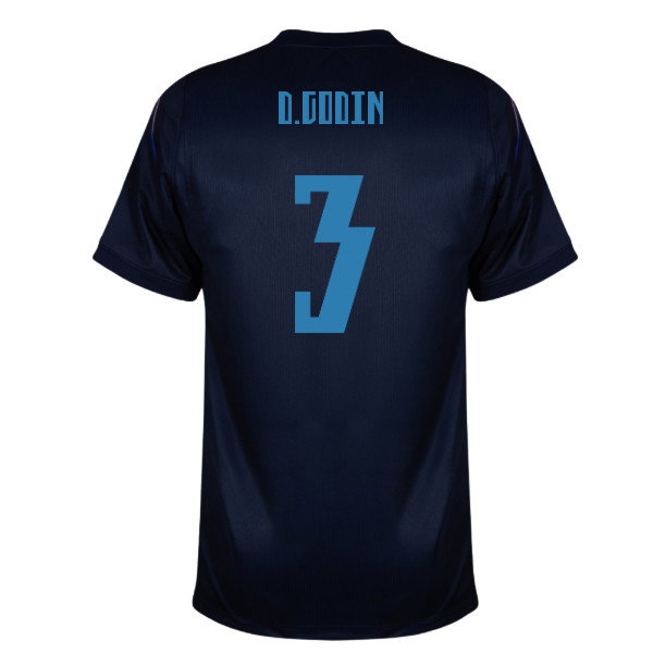 2026-2027 Uruguay Away Shirt (D.Godin 3)-SoccerKits Hub | Buy Soccer Jerseys Online